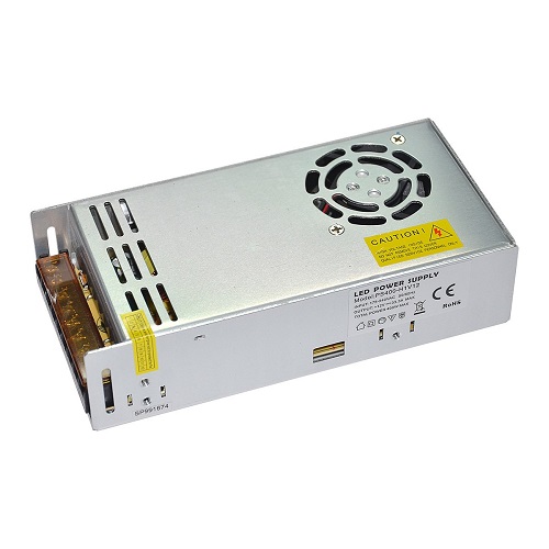 Блок питания для светодиодной ленты SW-Group 12В 33.33А 400Вт IP20 Сетка S-400-12 фото Блок питания для светодиодной ленты SW-Group 12В 33.33А 400Вт IP20 Сетка S-400-12 картинка